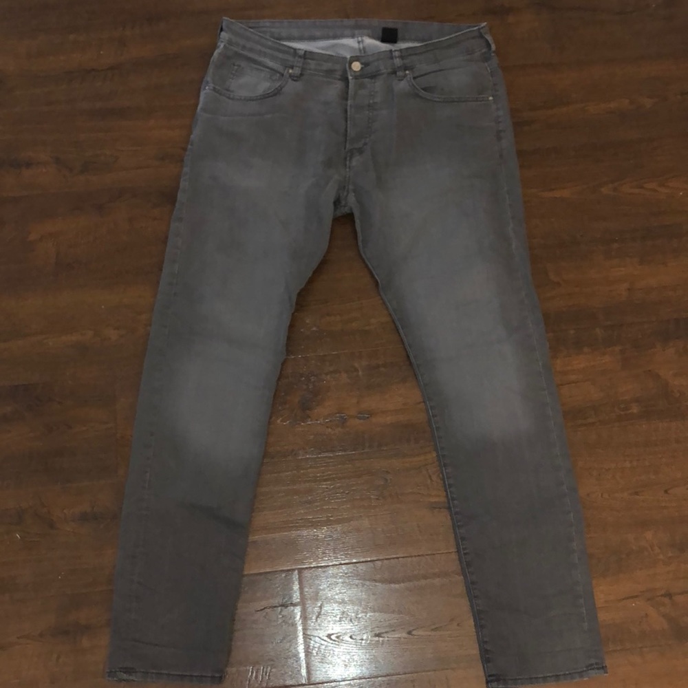H&M grey super skinny denim size 36